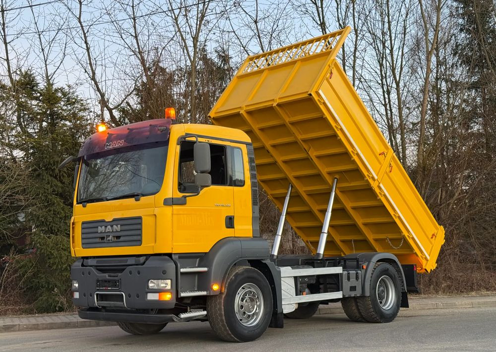 MAN * MAN TGA 18-320 * Kiper Wywrotka * 4x2 * Kran * Sprowadzony* Bardzo Dobry Stan - Kipper: das Bild 1 MAN * MAN TGA 18-320 * Kiper Wywrotka * 4x2 * Kran * Sprowadzony* Bardzo Dobry Stan - Kipper: das Bild 1