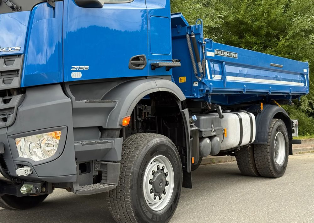 Kipper Mercedes-Benz * Arocs * 4X4 * JAK NOWY * Wywrotka Kiper Meiller * Sprowadzony * 80.700 km Oryginalnie * Mercedes: das Bild 6