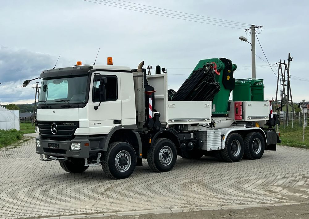 Mercedes-Benz * HDS Palfinger 150002 + FLY JIB PJ 170 * Mercedes Actros 8x6 * Dźwig * 40 TON * Wyciągarka * 35 Metrów * Kosz * - Autokran: das Bild 2 Mercedes-Benz * HDS Palfinger 150002 + FLY JIB PJ 170 * Mercedes Actros 8x6 * Dźwig * 40 TON * Wyciągarka * 35 Metrów * Kosz * - Autokran: das Bild 2