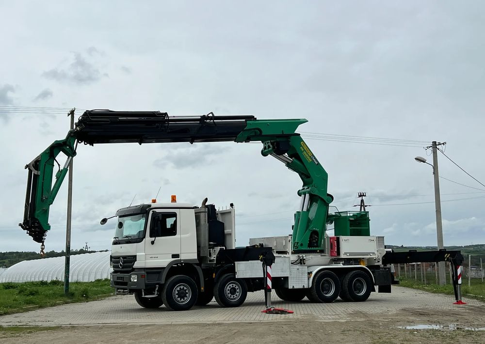 Mercedes-Benz * HDS Palfinger 150002 + FLY JIB PJ 170 * Mercedes Actros 8x6 * Dźwig * 40 TON * Wyciągarka * 35 Metrów * Kosz * - Autokran: das Bild 1 Mercedes-Benz * HDS Palfinger 150002 + FLY JIB PJ 170 * Mercedes Actros 8x6 * Dźwig * 40 TON * Wyciągarka * 35 Metrów * Kosz * - Autokran: das Bild 1