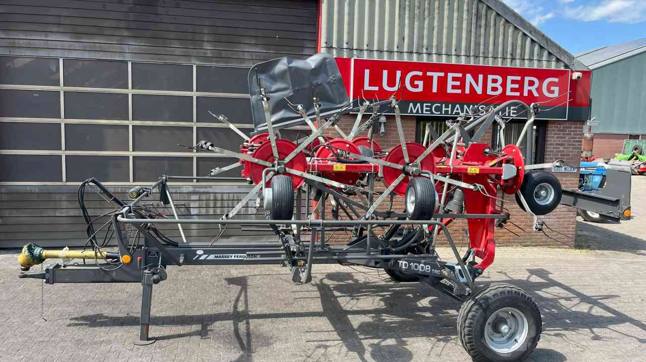 Massey Ferguson TD 1008 TRC Schudder weidebouwmachines - Heuwender/ Wenderechen: das Bild 1 Massey Ferguson TD 1008 TRC Schudder weidebouwmachines - Heuwender/ Wenderechen: das Bild 1