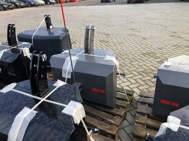 Gegengewicht für Landmaschine, Zustand - NEU Bemu 850 KG Staal gewicht: das Bild 10