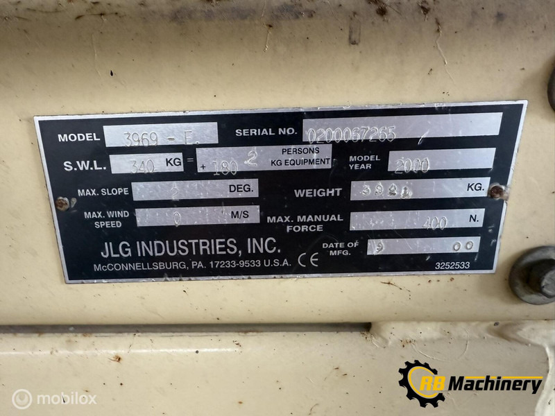 Onbekend merken JLG 3969 - Gabelstapler: das Bild 4 Onbekend merken JLG 3969 - Gabelstapler: das Bild 4