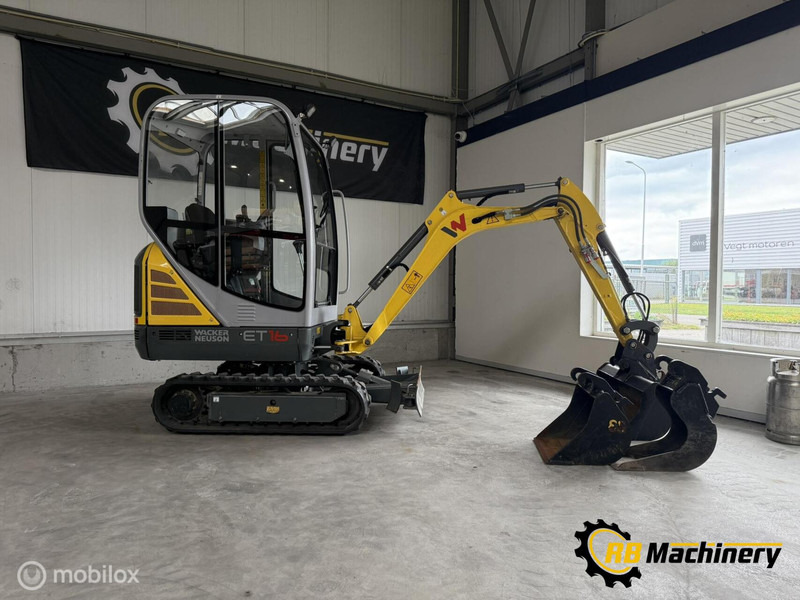WackerNeuson ET16 Weinig uren!!! Z.G.A.N. - Bagger: das Bild 3 WackerNeuson ET16 Weinig uren!!! Z.G.A.N. - Bagger: das Bild 3
