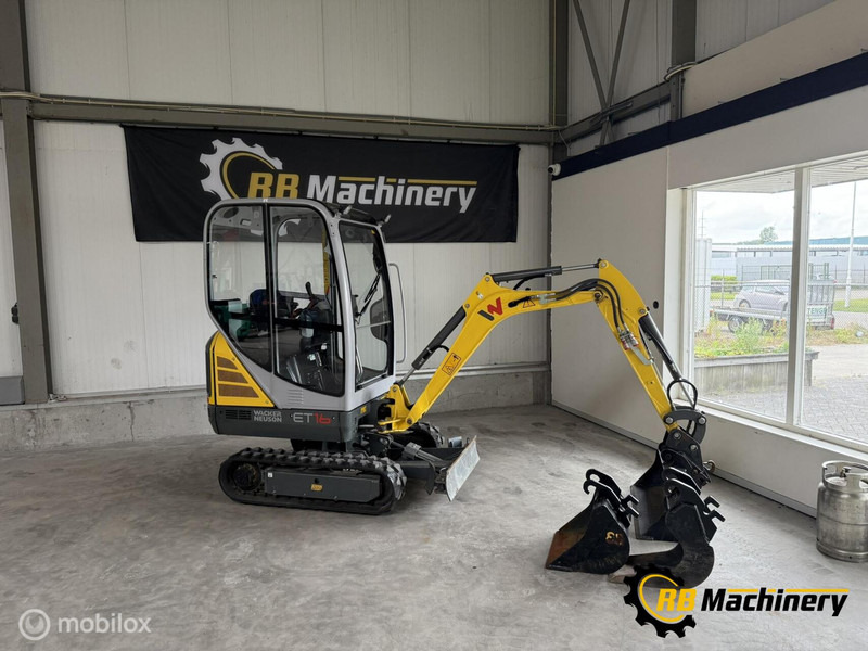 WackerNeuson ET16 Weinig uren!!! Z.G.A.N. - Bagger: das Bild 2 WackerNeuson ET16 Weinig uren!!! Z.G.A.N. - Bagger: das Bild 2