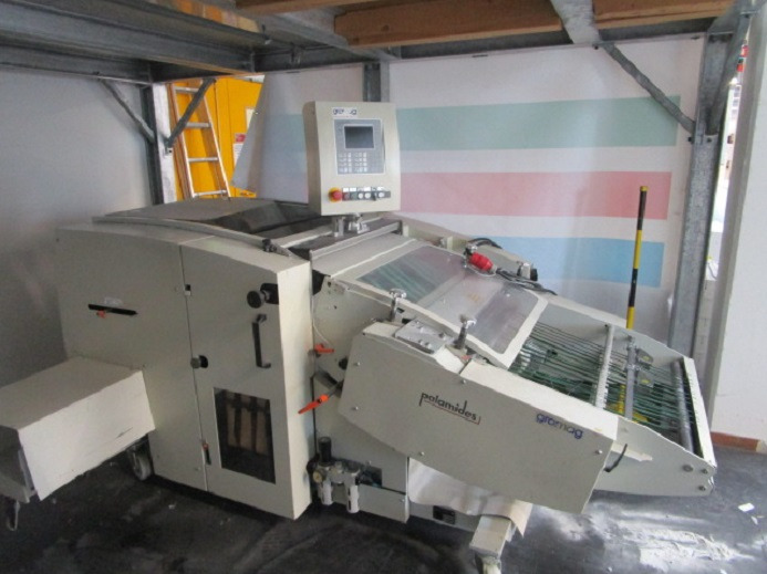 AUTOMATISCHE AUSLAGE PALAMIDES DELTA 703 - Falzmaschine: das Bild 4 AUTOMATISCHE AUSLAGE PALAMIDES DELTA 703 - Falzmaschine: das Bild 4