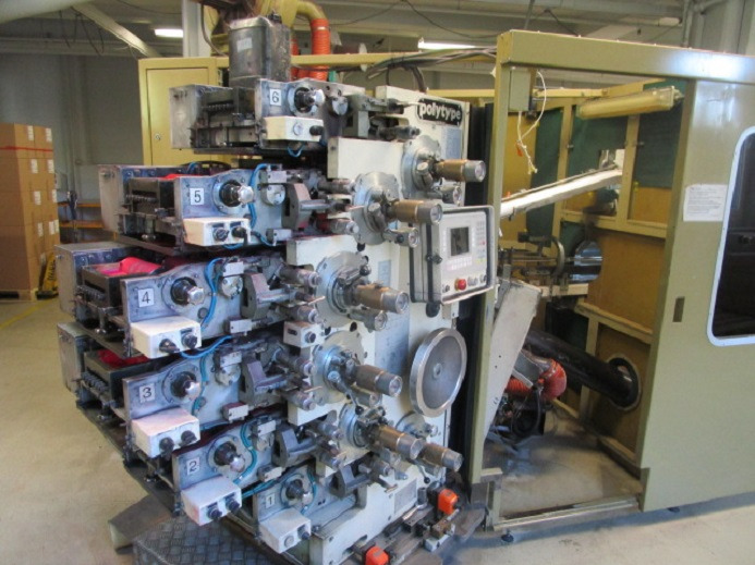 BECHERDRUCKMASCHINE POLYTYPE BDM65 - Druckmaschine: das Bild 2 BECHERDRUCKMASCHINE POLYTYPE BDM65 - Druckmaschine: das Bild 2