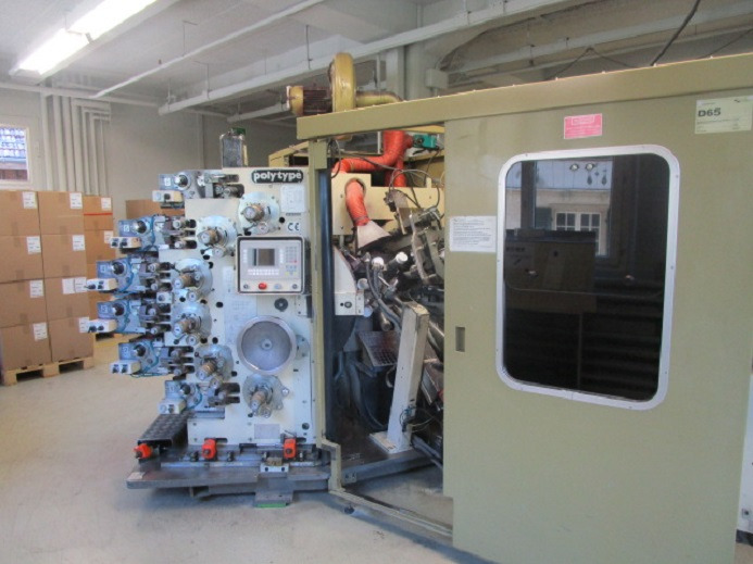 BECHERDRUCKMASCHINE POLYTYPE BDM65 - Druckmaschine: das Bild 1 BECHERDRUCKMASCHINE POLYTYPE BDM65 - Druckmaschine: das Bild 1