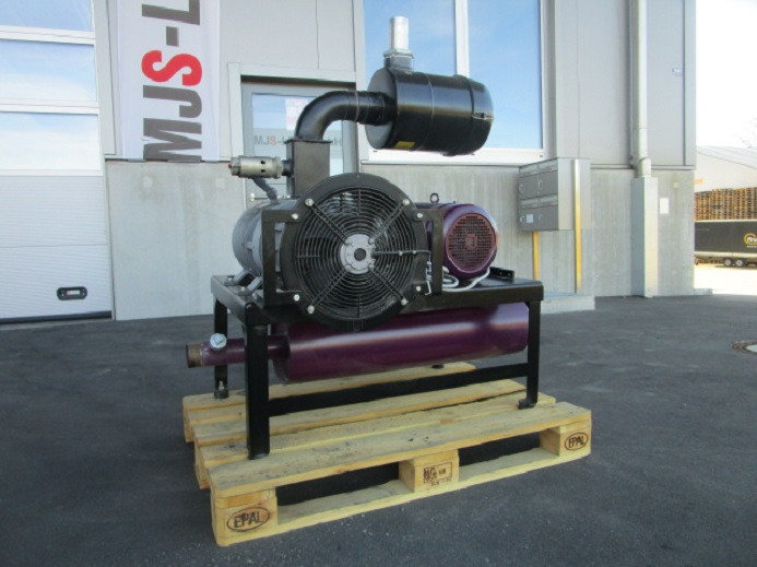 BARRATI VAKUUMPUMPE MIT GESTELL MIT ANSAUGFILTER UND SCHALLDÄMPFER - Industriemaschine: das Bild 1 BARRATI VAKUUMPUMPE MIT GESTELL MIT ANSAUGFILTER UND SCHALLDÄMPFER - Industriemaschine: das Bild 1