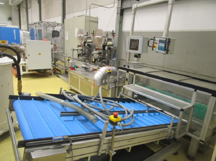 DECKEL ETIKETTIER ANLAGE SCHLEUTER GU 2 DO MIT 2xLÖFFELEINLEGESTATIONEN - Industriemaschine: das Bild 5 DECKEL ETIKETTIER ANLAGE SCHLEUTER GU 2 DO MIT 2xLÖFFELEINLEGESTATIONEN - Industriemaschine: das Bild 5