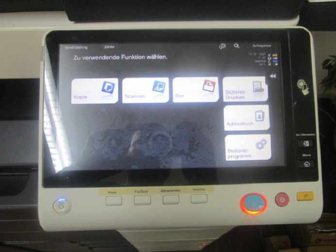 KONICA MINOLTA BIZHUB C458 - Druckmaschine: das Bild 5 KONICA MINOLTA BIZHUB C458 - Druckmaschine: das Bild 5