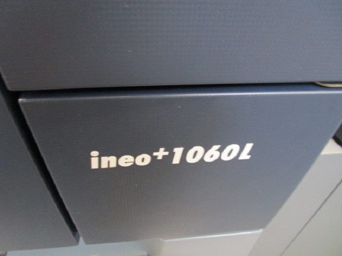 KONICA MINOLTA DEVELOP INEO+1060L - Druckmaschine: das Bild 3 KONICA MINOLTA DEVELOP INEO+1060L - Druckmaschine: das Bild 3
