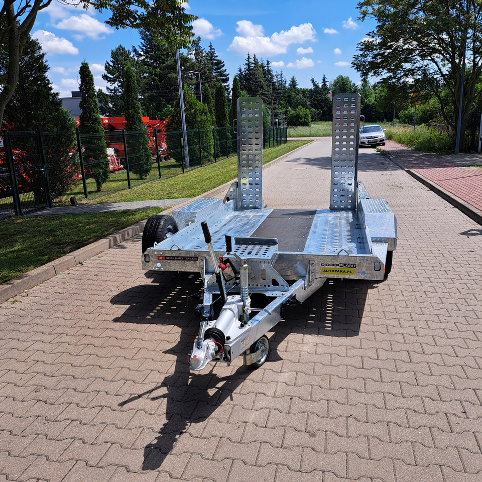 Baumaschinenanhänger, Zustand - NEU PRZYCZEPA LAWETA DO MINIKOPARKI PODNOŚNIKA 3500KG 3,20X1,70 / MINI EXCAVATOR LIFTING TRAILER 3500KG 3.20X1.70: das Bild 18