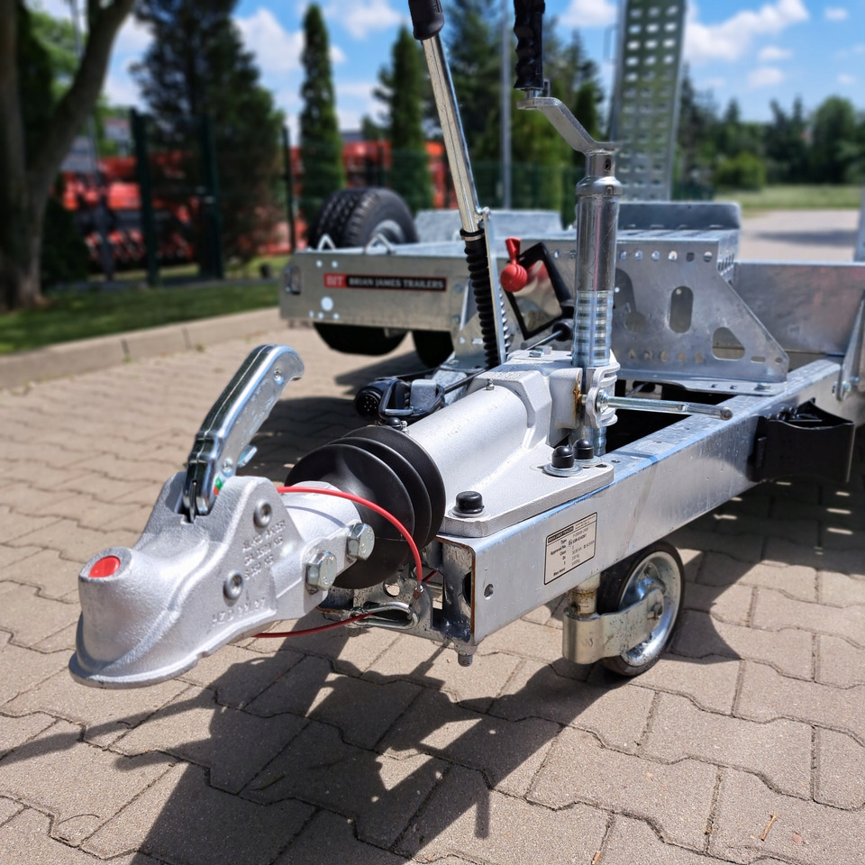 Baumaschinenanhänger, Zustand - NEU PRZYCZEPA LAWETA DO MINIKOPARKI PODNOŚNIKA 3500KG 3,20X1,70 / MINI EXCAVATOR LIFTING TRAILER 3500KG 3.20X1.70: das Bild 12