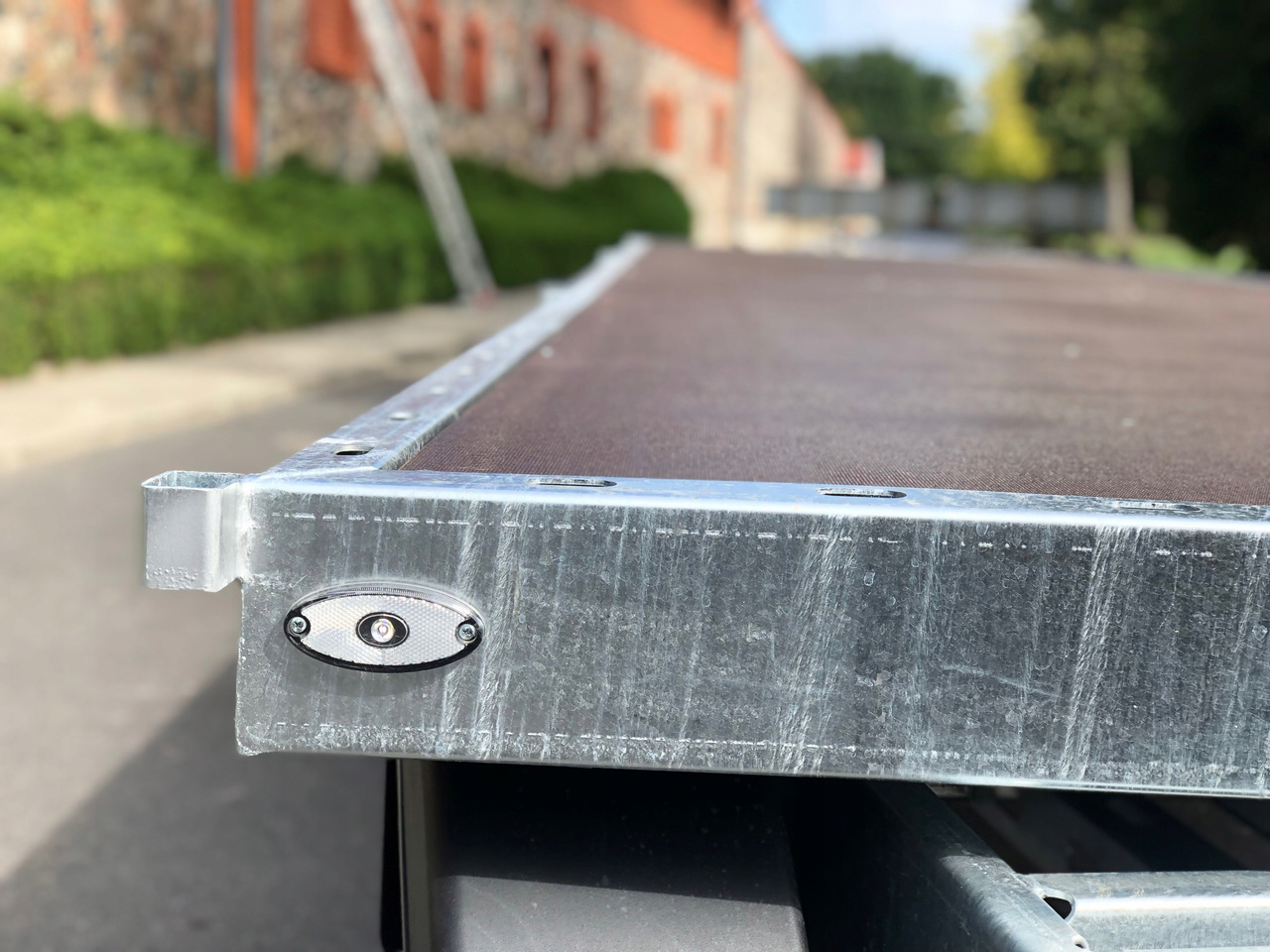 Pritschenanhänger/ Plattformanhänger, Zustand - NEU PRZYCZEPA OBROTNICA PLATFORMA 8m 3500 KG / TURNTABLE PLATFORM TRAILER 8m 3500 KG: das Bild 6 Pritschenanhänger/ Plattformanhänger, Zustand - NEU PRZYCZEPA OBROTNICA PLATFORMA 8m 3500 KG / TURNTABLE PLATFORM TRAILER 8m 3500 KG: das Bild 6