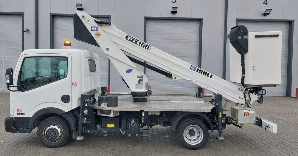 Nissan NT400 CABSTAR podnośnik koszowy ISOLI PT160 - LKW mit Arbeitsbühne: das Bild 1 Nissan NT400 CABSTAR podnośnik koszowy ISOLI PT160 - LKW mit Arbeitsbühne: das Bild 1