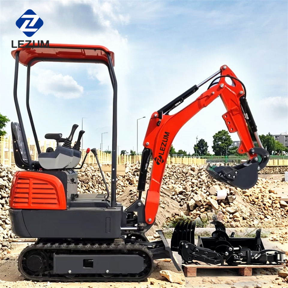 LEZUM Free Shipping Mini Excavator Bagger Pelle Miniexcavadora 1 2 3.5 Ton CE/EPA/EURO 5 Kubota Engine Diesel/Electric Mini Excavators For Sale - Kettenbagger: das Bild 1 LEZUM Free Shipping Mini Excavator Bagger Pelle Miniexcavadora 1 2 3.5 Ton CE/EPA/EURO 5 Kubota Engine Diesel/Electric Mini Excavators For Sale - Kettenbagger: das Bild 1