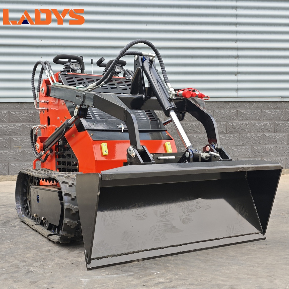 LADYS Free Shipping Mini Skid Steer Loader Compact Track Electric/Diesel Chinese Mini Skid Steer Loader For Sale With Mini Skid Steer Attachments 4 In 1 Bucket - Kompaktlader: das Bild 4 LADYS Free Shipping Mini Skid Steer Loader Compact Track Electric/Diesel Chinese Mini Skid Steer Loader For Sale With Mini Skid Steer Attachments 4 In 1 Bucket - Kompaktlader: das Bild 4