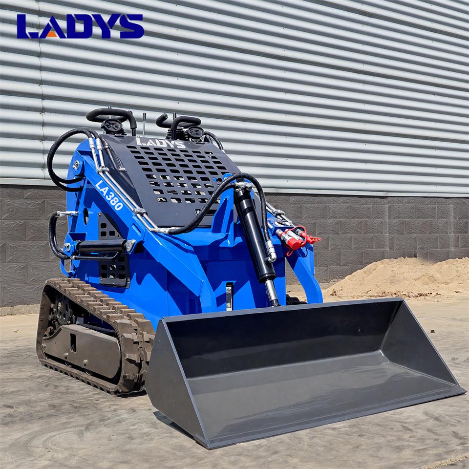 LADYS Free Shipping LA380 Mini Skid Steer Loader Compact Track Diesel Cheap Mini Skid Steer Loader For Sale With Mini Skid Steer Attachments 4 In 1 Bucket - Kompaktlader: das Bild 1 LADYS Free Shipping LA380 Mini Skid Steer Loader Compact Track Diesel Cheap Mini Skid Steer Loader For Sale With Mini Skid Steer Attachments 4 In 1 Bucket - Kompaktlader: das Bild 1
