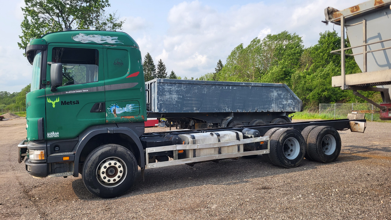 SCANIA R124 420 6X4 - Fahrgestell LKW: das Bild 5 SCANIA R124 420 6X4 - Fahrgestell LKW: das Bild 5