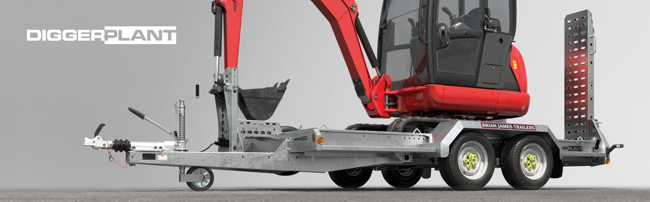 BRIAN JAMES TRAILERS Digger Plant - Baumaschinenanhänger: das Bild 1 BRIAN JAMES TRAILERS Digger Plant - Baumaschinenanhänger: das Bild 1