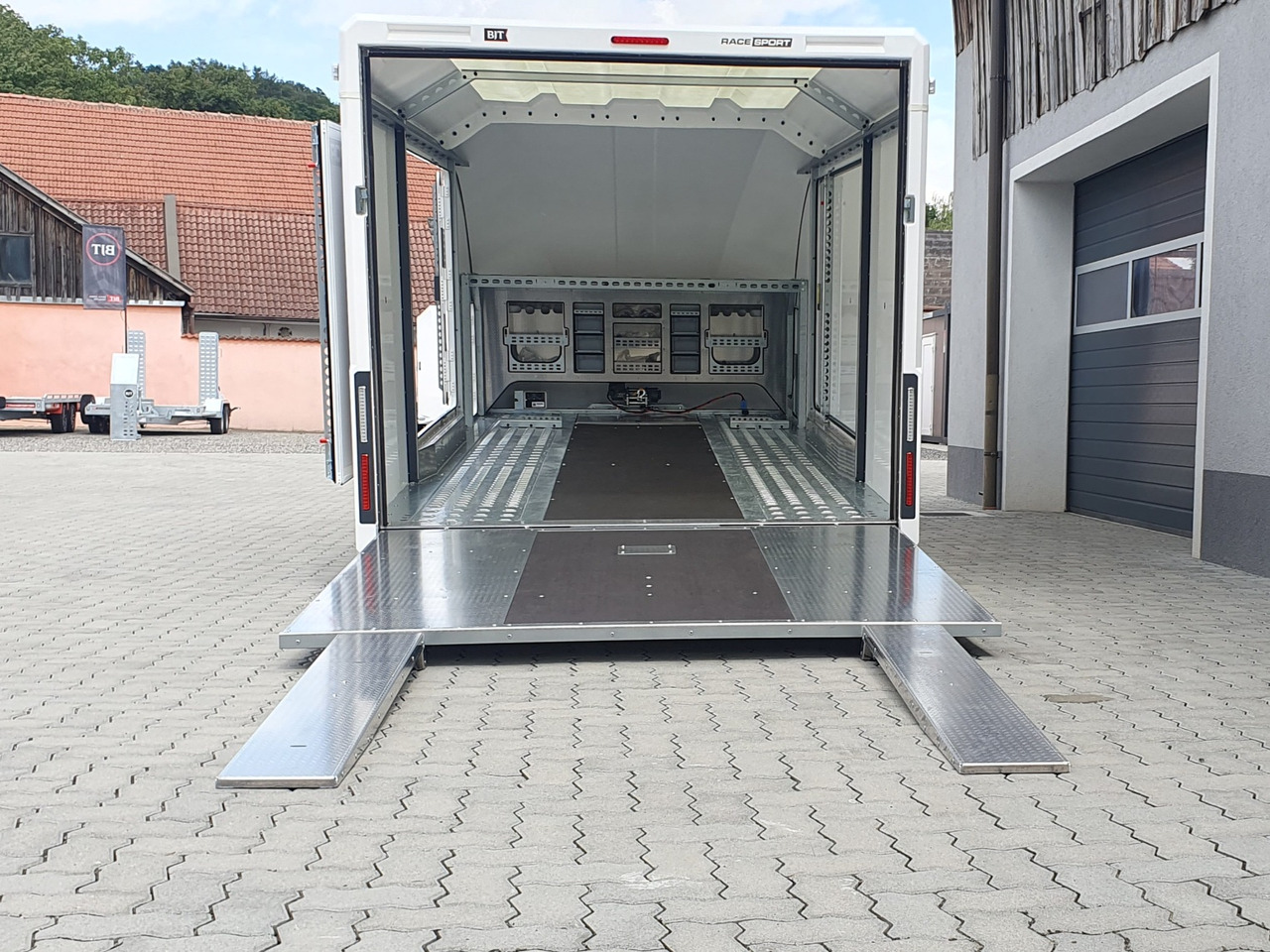 Autotransporter Anhänger, Zustand - NEU BRIAN JAMES TRAILERS NEW Race Sport: das Bild 9