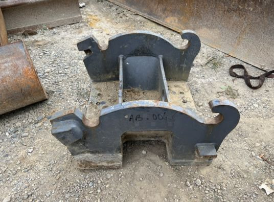 Platine à boulonner verachtert CW40 - Anbauteil für Baumaschine: das Bild 2 Platine à boulonner verachtert CW40 - Anbauteil für Baumaschine: das Bild 2