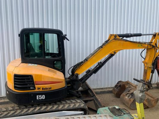 Bobcat E50EM - Minibagger: das Bild 1 Bobcat E50EM - Minibagger: das Bild 1
