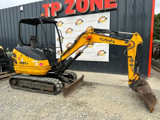 Minibagger Kubota KX61-3 à 18500 € HT: das Bild 6