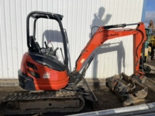 Minibagger Kubota U25-3EU Canopy: das Bild 7