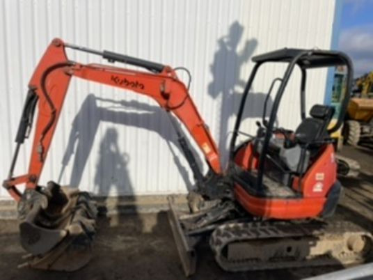 Minibagger Kubota U25-3EU Canopy: das Bild 8