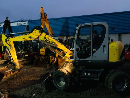 Mobilbagger Wacker Neuson 9503-2: das Bild 9