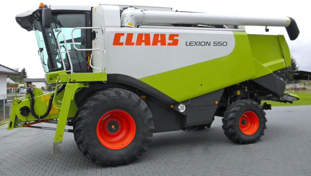 Claas Lexion 550 2005 Rok, heder V750, Najbogatsza Wersja, Nie Malowany, Stan Idealny - Mähdrescher: das Bild 2 Claas Lexion 550 2005 Rok, heder V750, Najbogatsza Wersja, Nie Malowany, Stan Idealny - Mähdrescher: das Bild 2