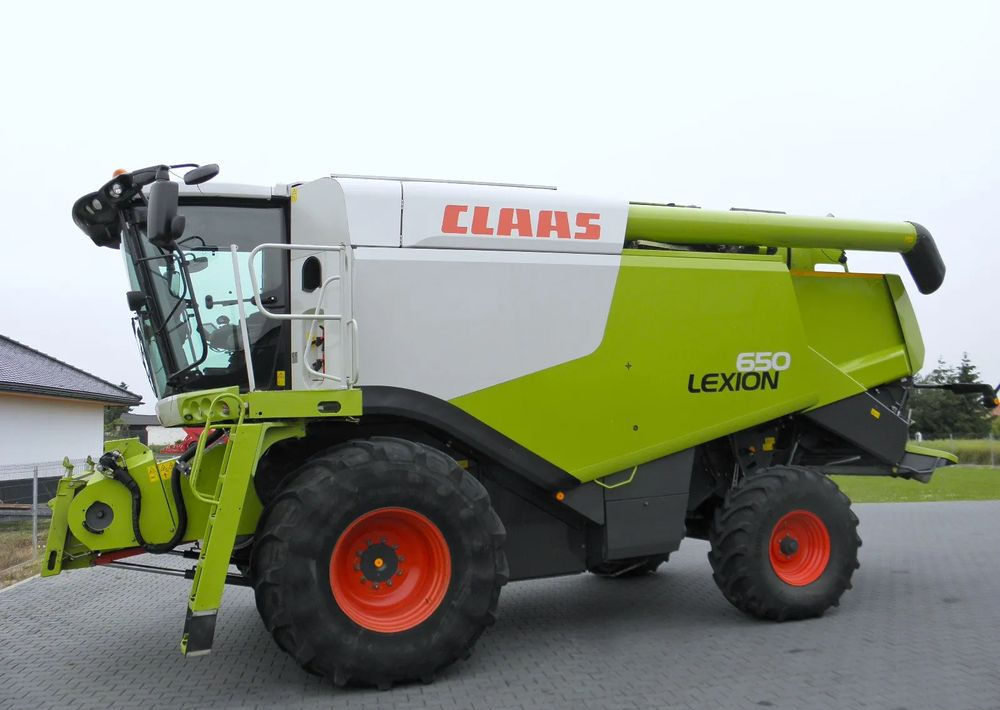 Claas Lexion 650 2014 Rok, heder V750, Nie Malowany, Stan Idealny - Mähdrescher: das Bild 4 Claas Lexion 650 2014 Rok, heder V750, Nie Malowany, Stan Idealny - Mähdrescher: das Bild 4