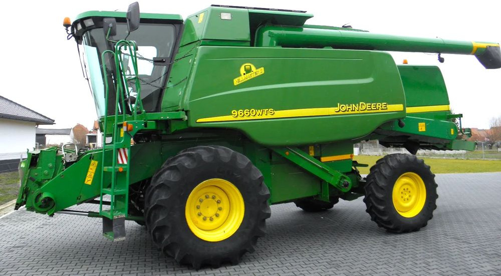 John Deere WTS 9660 HM 2004 Rok, 6,7 m heder, Nie Malowany, Stan Bardzo Dobry - Mähdrescher: das Bild 3 John Deere WTS 9660 HM 2004 Rok, 6,7 m heder, Nie Malowany, Stan Bardzo Dobry - Mähdrescher: das Bild 3