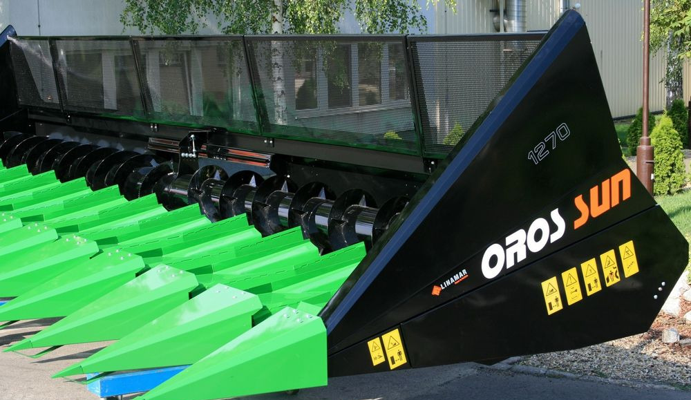 Oros SUN 1276 12 rzędowy, Nowe przystawki do Zbioru Słonecznika - Maschine für Sonnenblumenernte: das Bild 4 Oros SUN 1276 12 rzędowy, Nowe przystawki do Zbioru Słonecznika - Maschine für Sonnenblumenernte: das Bild 4