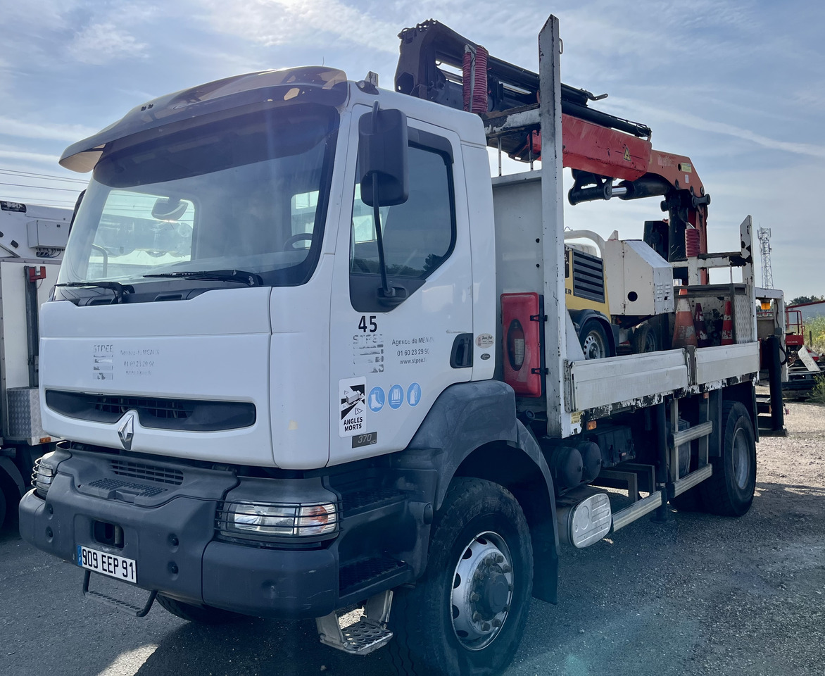 RENAULT Kerax 370dci 4x4 plateau grue Palfinger pk29002 - Pritsche LKW, Autokran: das Bild 1 RENAULT Kerax 370dci 4x4 plateau grue Palfinger pk29002 - Pritsche LKW, Autokran: das Bild 1