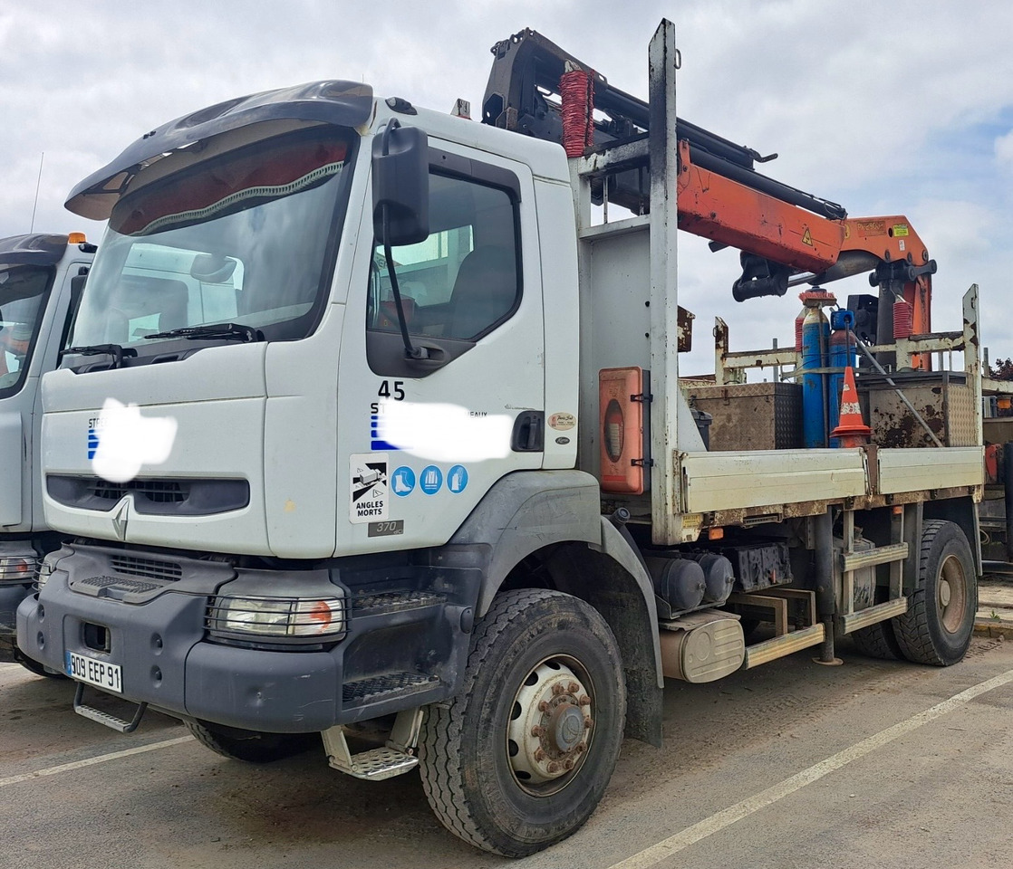 RENAULT Kerax 370dci 4x4 plateau grue Palfinger pk29002 - Pritsche LKW, Autokran: das Bild 1 RENAULT Kerax 370dci 4x4 plateau grue Palfinger pk29002 - Pritsche LKW, Autokran: das Bild 1