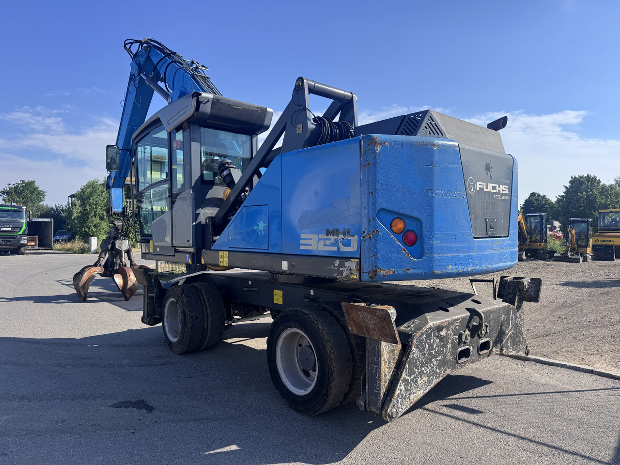 FUCHS MHL 320 F - Umschlagbagger: das Bild 3 FUCHS MHL 320 F - Umschlagbagger: das Bild 3