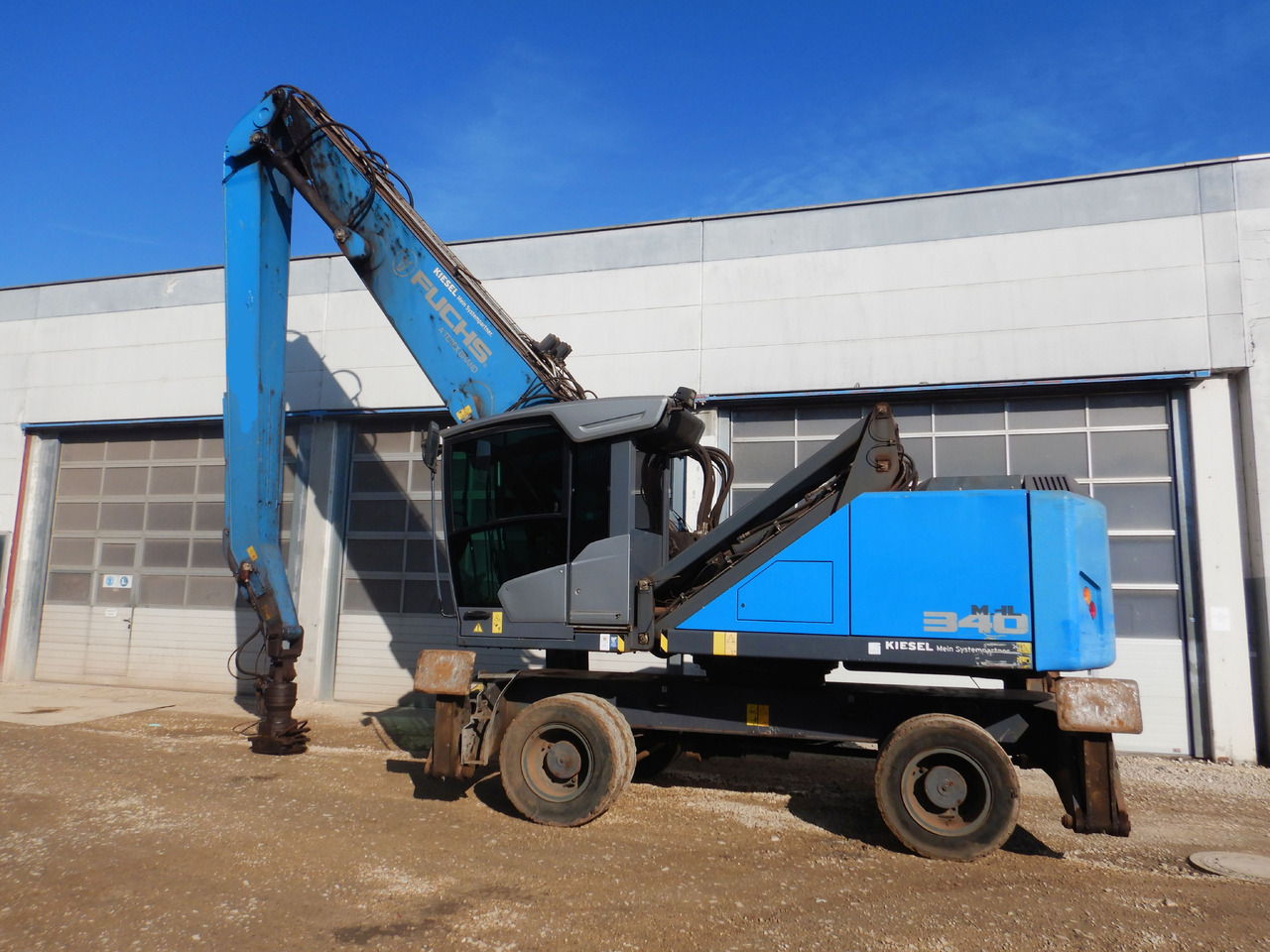 Fuchs MHL 340 F - Umschlagbagger: das Bild 2 Fuchs MHL 340 F - Umschlagbagger: das Bild 2