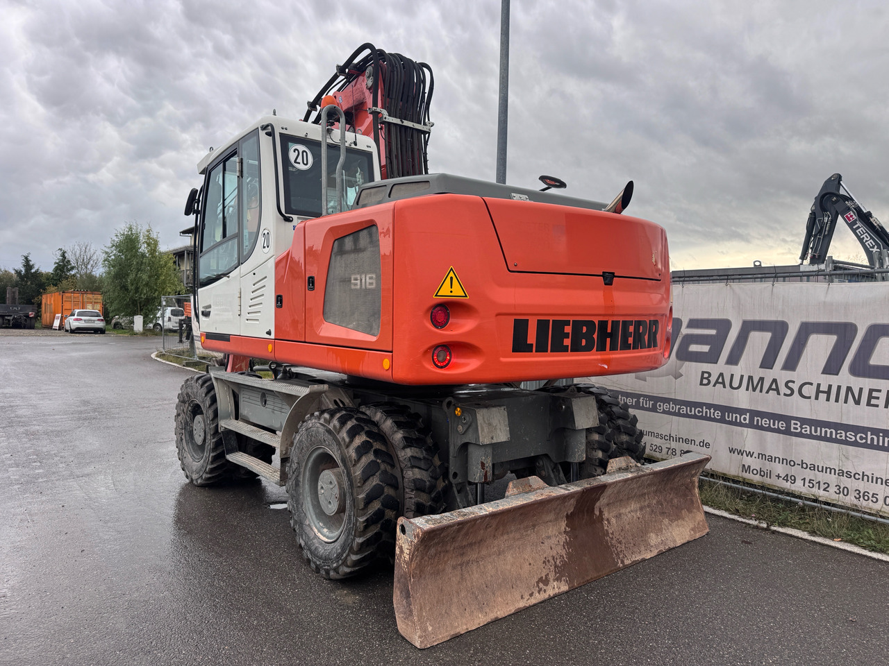 LIEBHERR A 916 Litronic - Mobilbagger: das Bild 4 LIEBHERR A 916 Litronic - Mobilbagger: das Bild 4