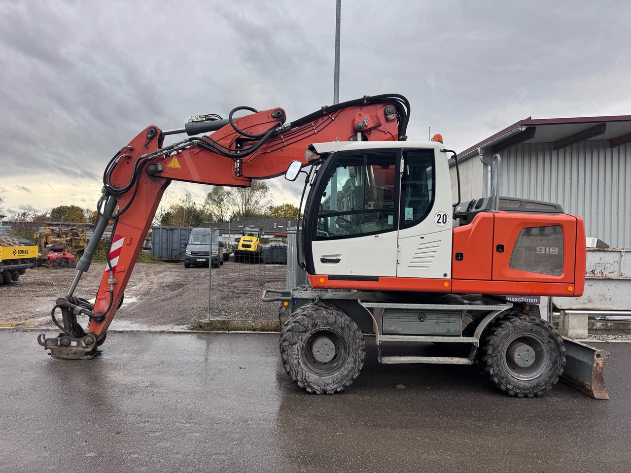 LIEBHERR A 916 Litronic - Mobilbagger: das Bild 1 LIEBHERR A 916 Litronic - Mobilbagger: das Bild 1
