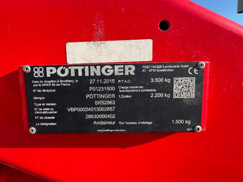 Heuwender/ Wenderechen POTTINGER TOP 812: das Bild 6