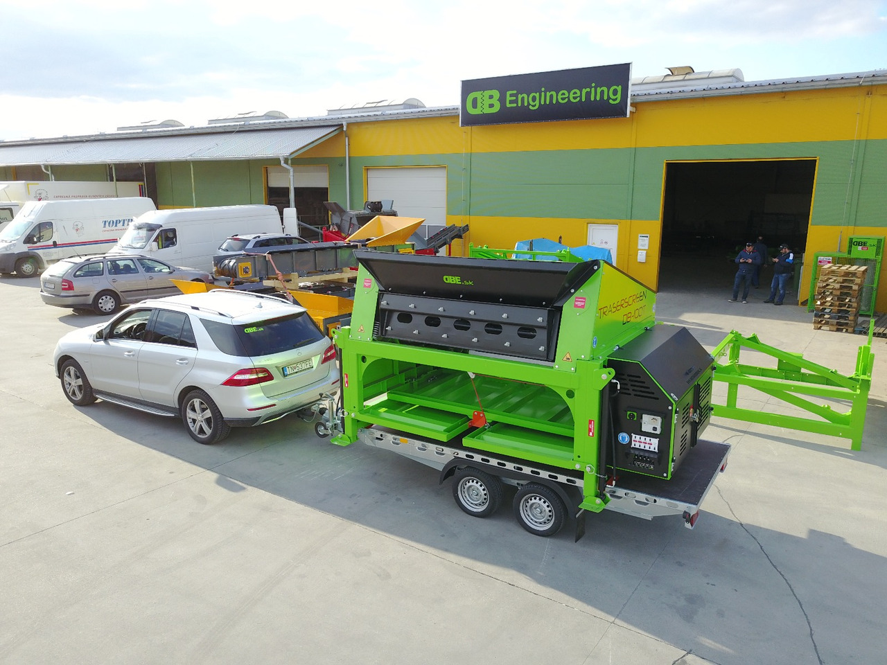 DB Engineering TraserScreen DB-100T - Siebmaschine: das Bild 4 DB Engineering TraserScreen DB-100T - Siebmaschine: das Bild 4