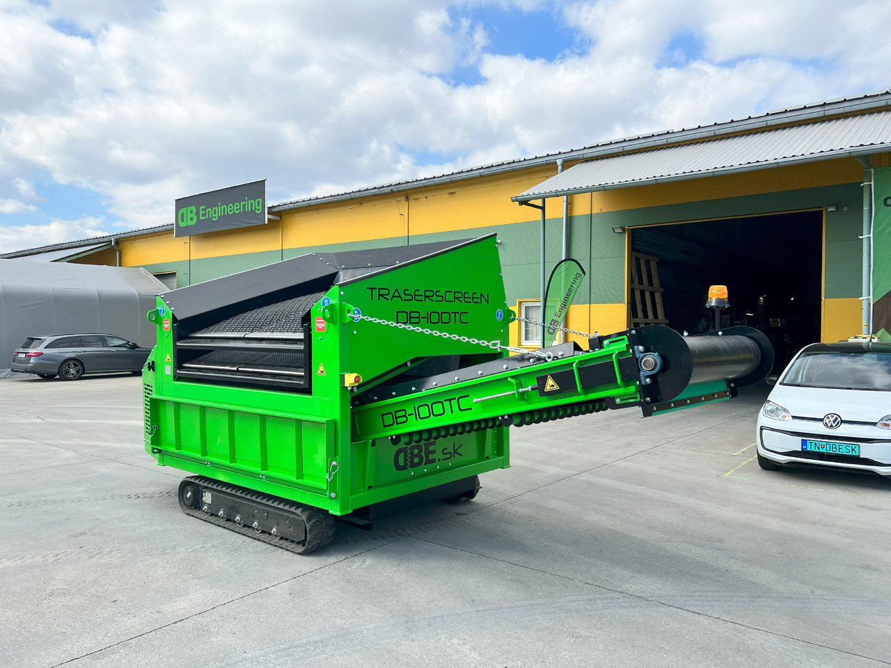 DB Engineering TraserScreen DB-100TC - Siebmaschine: das Bild 1 DB Engineering TraserScreen DB-100TC - Siebmaschine: das Bild 1