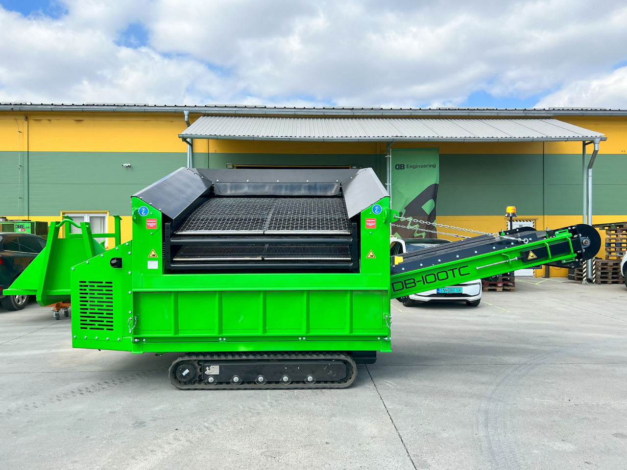 DB Engineering TraserScreen DB-100TC - Siebmaschine: das Bild 2 DB Engineering TraserScreen DB-100TC - Siebmaschine: das Bild 2