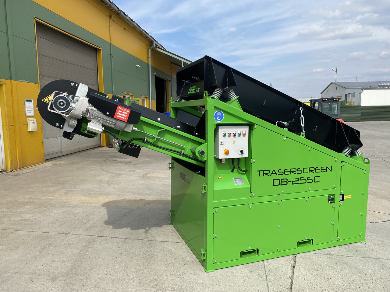 DB Engineering TraserScreen DB-25SC - Siebmaschine: das Bild 2 DB Engineering TraserScreen DB-25SC - Siebmaschine: das Bild 2