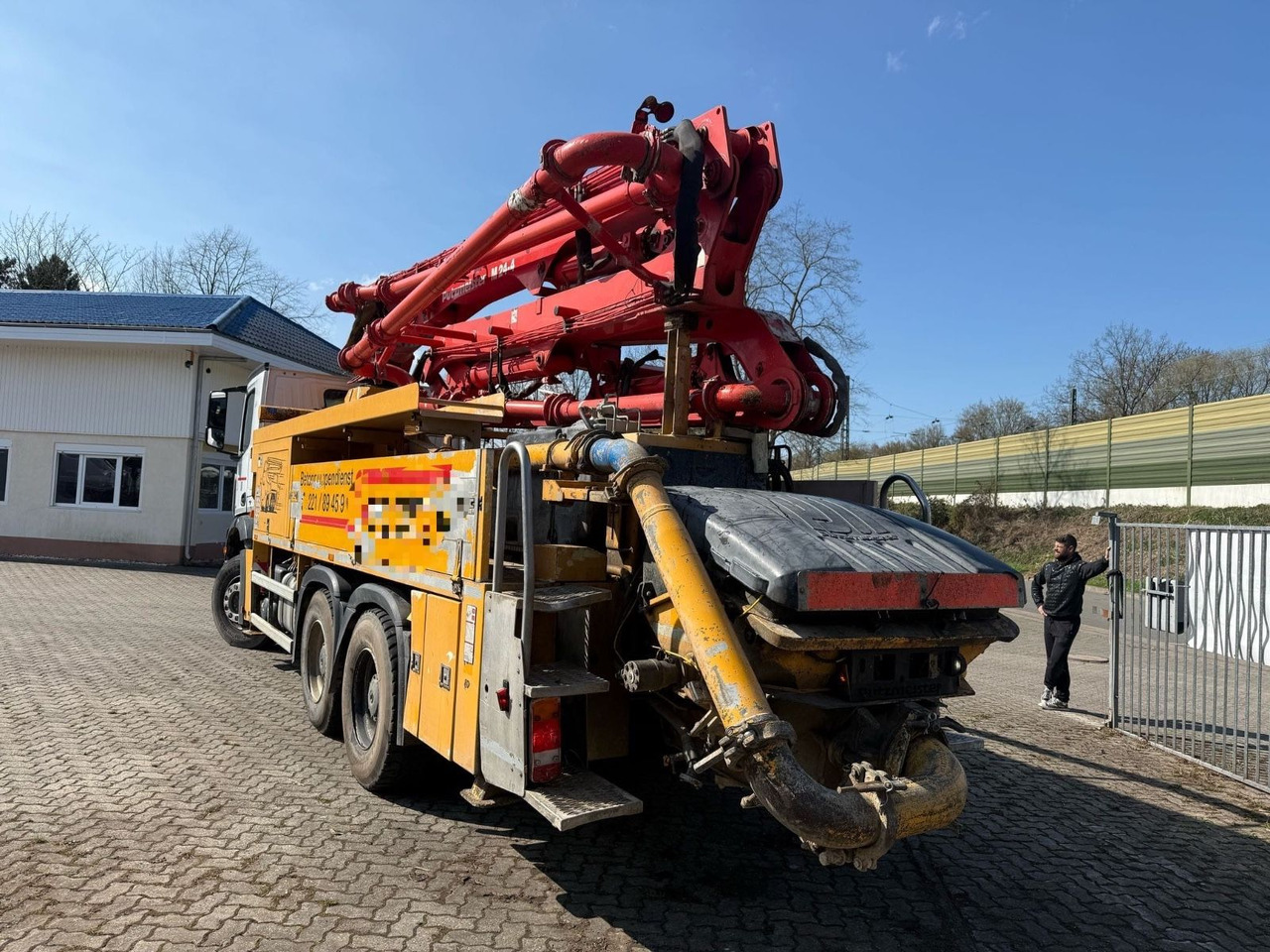 Mercedes-Benz 2640 putzmeister 24m /4 - Betonpumpe: das Bild 3 Mercedes-Benz 2640 putzmeister 24m /4 - Betonpumpe: das Bild 3