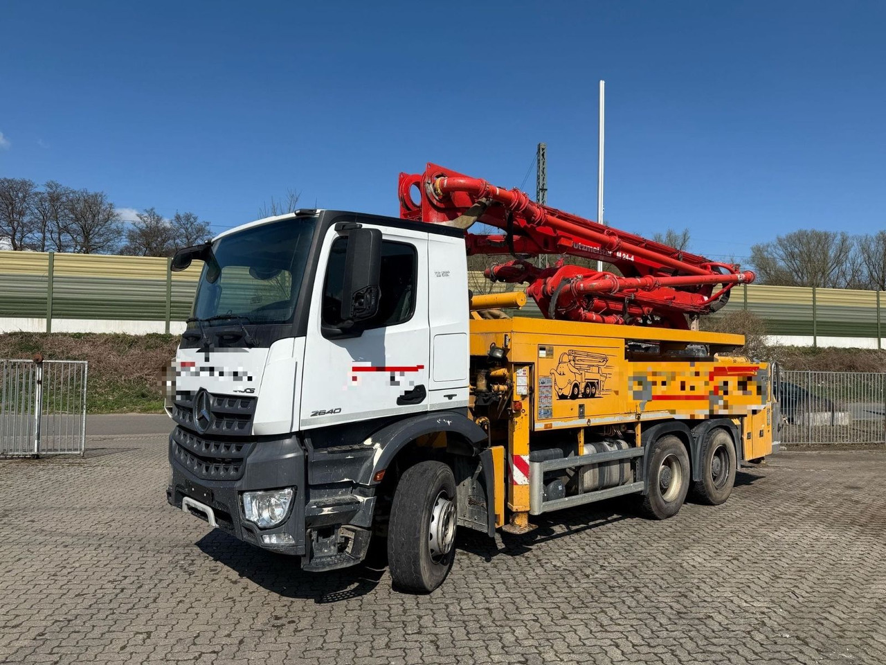 Mercedes-Benz 2640 putzmeister 24m /4 - Betonpumpe: das Bild 1 Mercedes-Benz 2640 putzmeister 24m /4 - Betonpumpe: das Bild 1