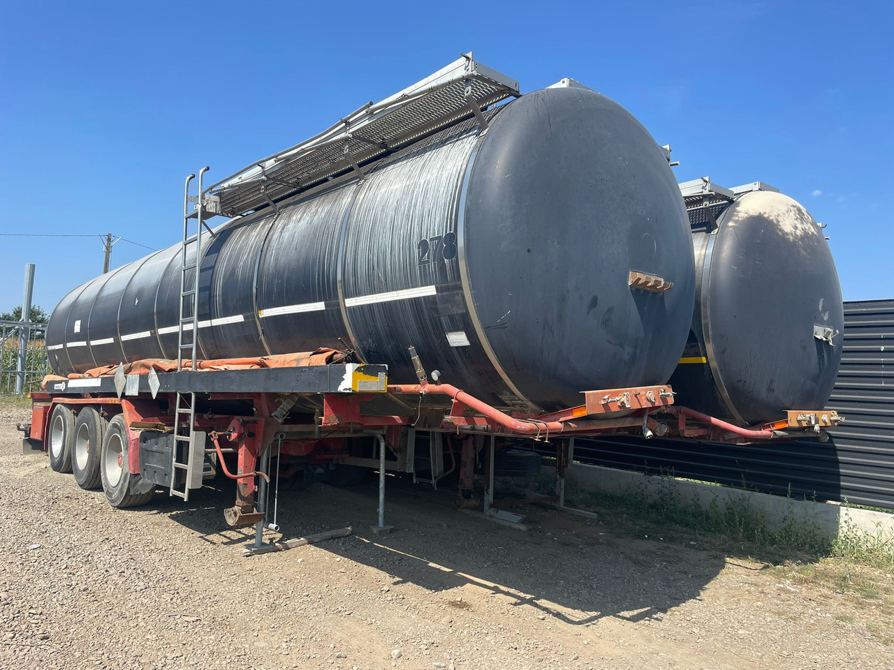 Tankauflieger HENDRICK BITUMEN SEMI-TRAILER: das Bild 6